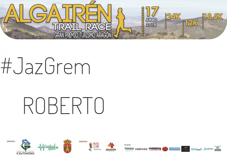 #Ni banoa - ROBERTO (ALGAIREN TRAIL RACE  2018 )