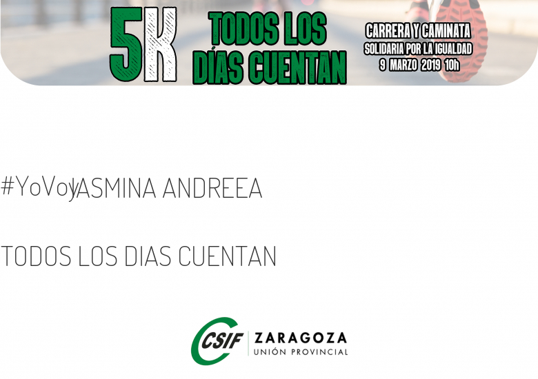 #YoVoy - IASMINA ANDREEA (TODOS LOS DIAS CUENTAN)