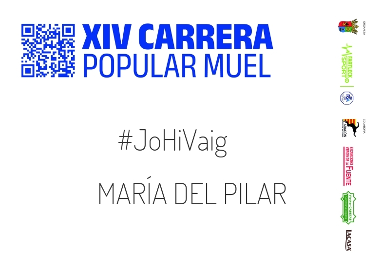 #YoVoy - MARÍA DEL PILAR (XIV CARRERA POPULAR MUEL 2024)