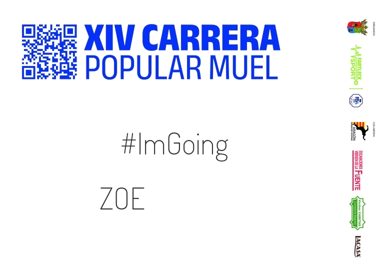 #YoVoy - ZOE (XIV CARRERA POPULAR MUEL 2024)