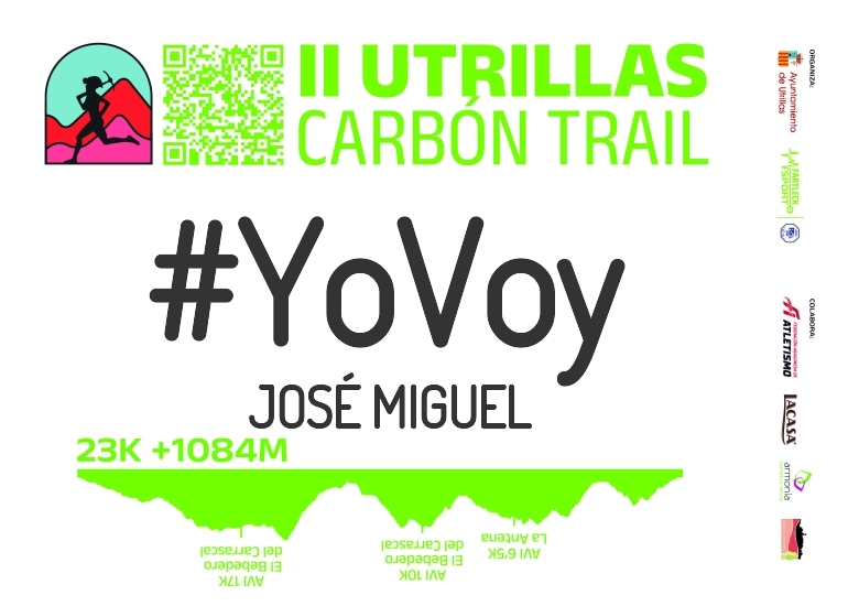 #YoVoy - JOSÉ MIGUEL (II UTRILLAS CARBON TRAIL)