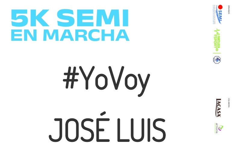 #BinDabei - JOSÉ LUIS (5K SEMI EN MARCHA 2023)