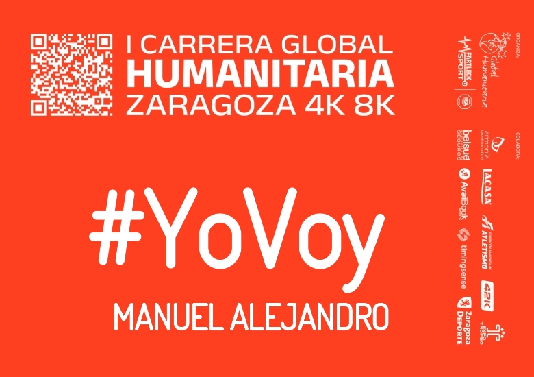 #BinDabei - MANUEL ALEJANDRO (I CARRERA GLOBAL HUMANITARIA 4K 8K 2025)