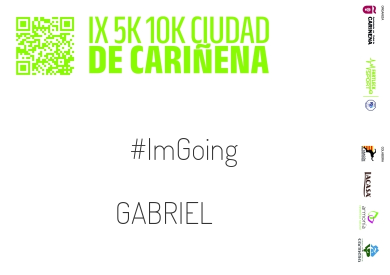 #YoVoy - GABRIEL (IX 5K 10K CIUDAD DE CARIÑENA 2024)