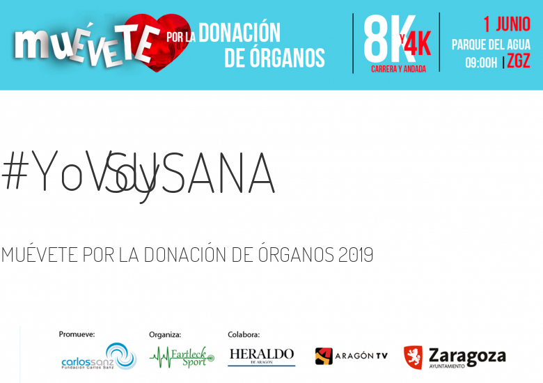 #EuVou - SUSANA (MUÉVETE POR LA DONACIÓN DE ÓRGANOS 2019)