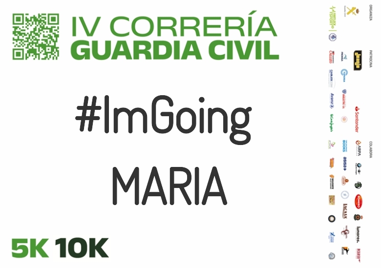 #ImGoing - MARIA (IV CORRERÍA GUARDIA CIVIL ZARAGOZA 2023)