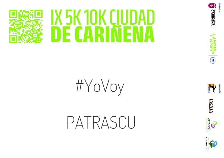 #YoVoy - PATRASCU (IX 5K 10K CIUDAD DE CARIÑENA 2024)
