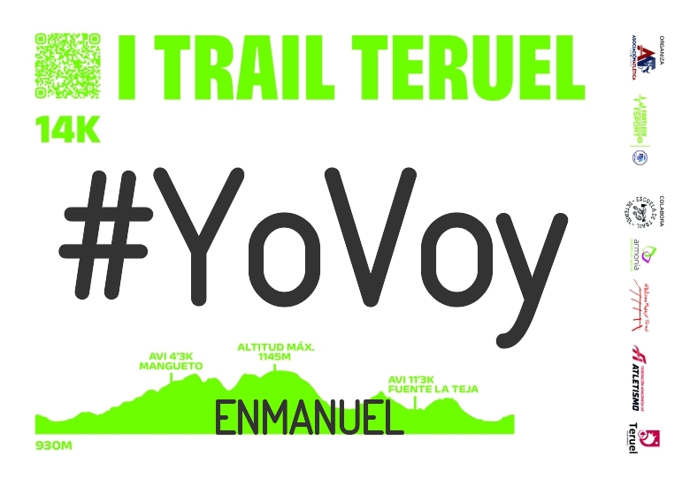 #YoVoy - ENMANUEL (I TERUEL TRAIL - CERRO SANTA BÁRBARA 2025)