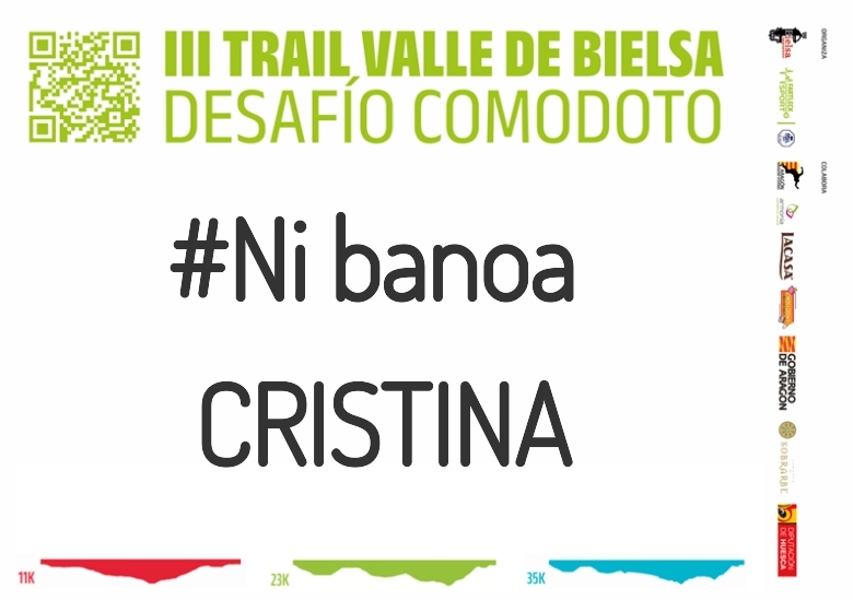 #YoVoy - CRISTINA (III TRAIL VALLE DE BIELSA. DESAFÍO COMODOTO 2023)