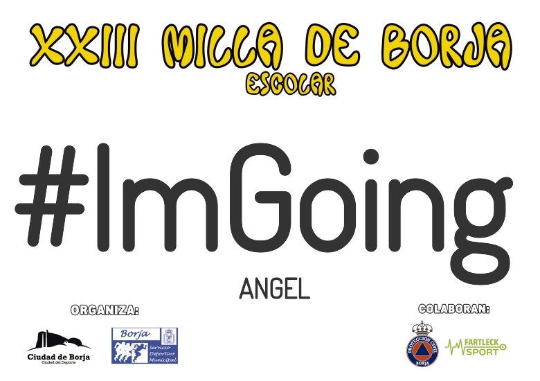 #YoVoy - ANGEL (XXIII MILLA ESCOLAR DE BORJA 2025)