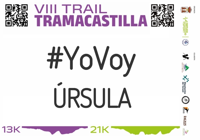 #YoVoy - ÚRSULA (VIII TRAMACASTILLA TRAIL DESAFÍO BARRANCO HONDO 2023)