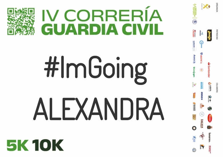 #EuVou - ALEXANDRA (IV CORRERÍA GUARDIA CIVIL ZARAGOZA 2023)