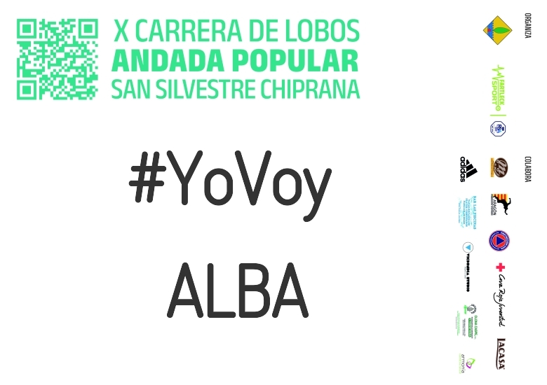 #YoVoy - ALBA (X CARRERA LOBOS CHIPRANA 2023)