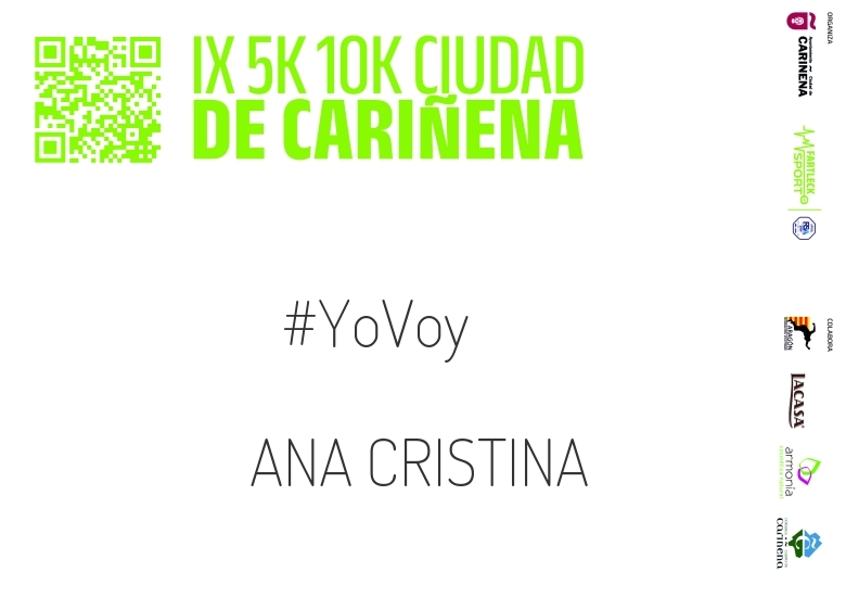 #JoHiVaig - ANA CRISTINA (IX 5K 10K CIUDAD DE CARIÑENA 2024)