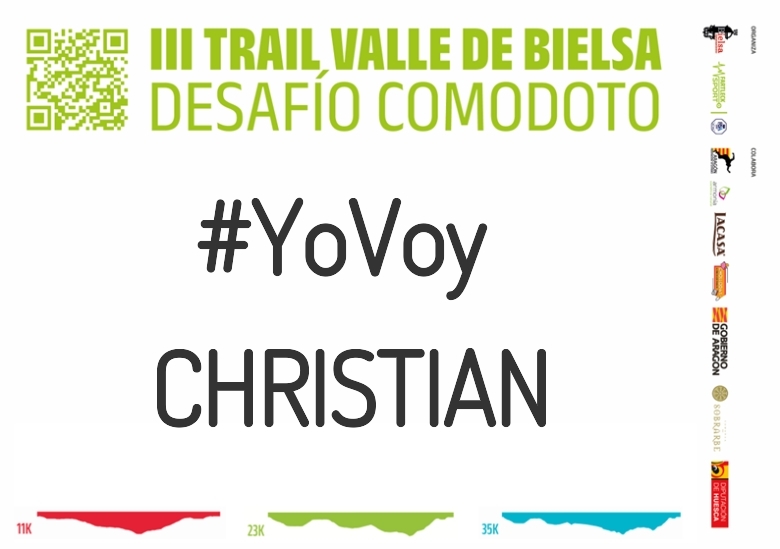 #YoVoy - CHRISTIAN (III TRAIL VALLE DE BIELSA. DESAFÍO COMODOTO 2023)