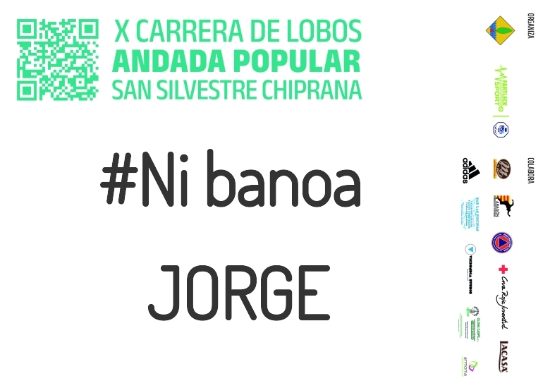 #ImGoing - JORGE (X CARRERA LOBOS CHIPRANA 2023)