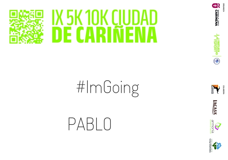 #YoVoy - PABLO (IX 5K 10K CIUDAD DE CARIÑENA 2024)