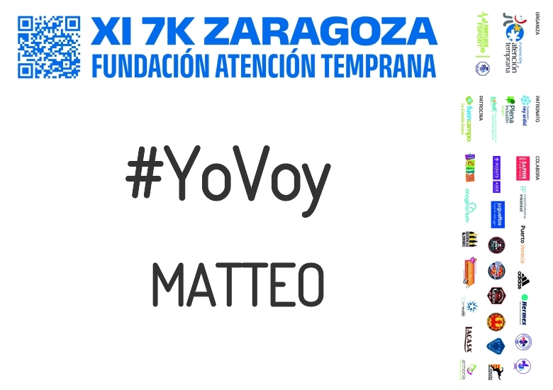 #Ni banoa - MATTEO (XI 7K FUNDACIÓN ATENCIÓN TEMPRANA)