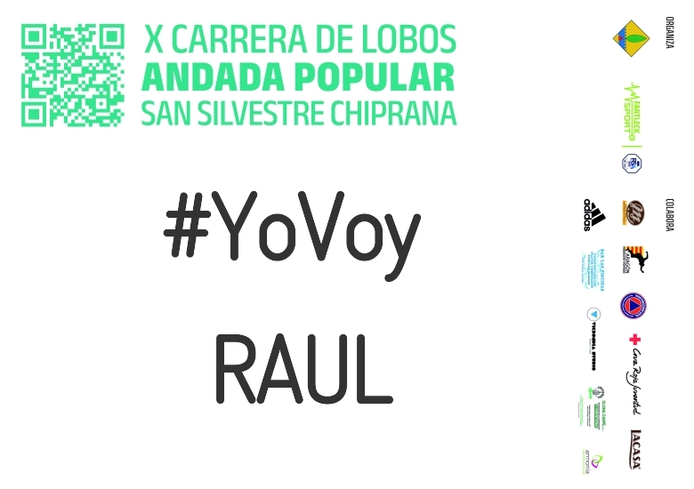 #EuVou - RAUL (X CARRERA LOBOS CHIPRANA 2023)
