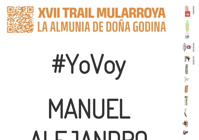 #YoVoy - MANUEL ALEJANDRO (XVII TRAIL MULARROYA 2023)