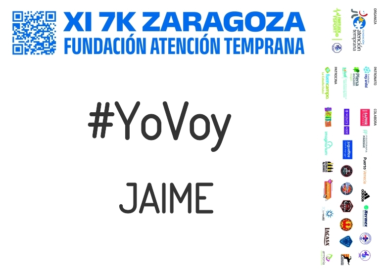 #YoVoy - JAIME (XI 7K FUNDACIÓN ATENCIÓN TEMPRANA)