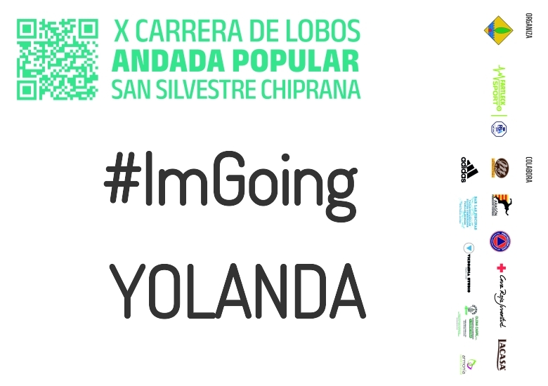#YoVoy - YOLANDA (X CARRERA LOBOS CHIPRANA 2023)