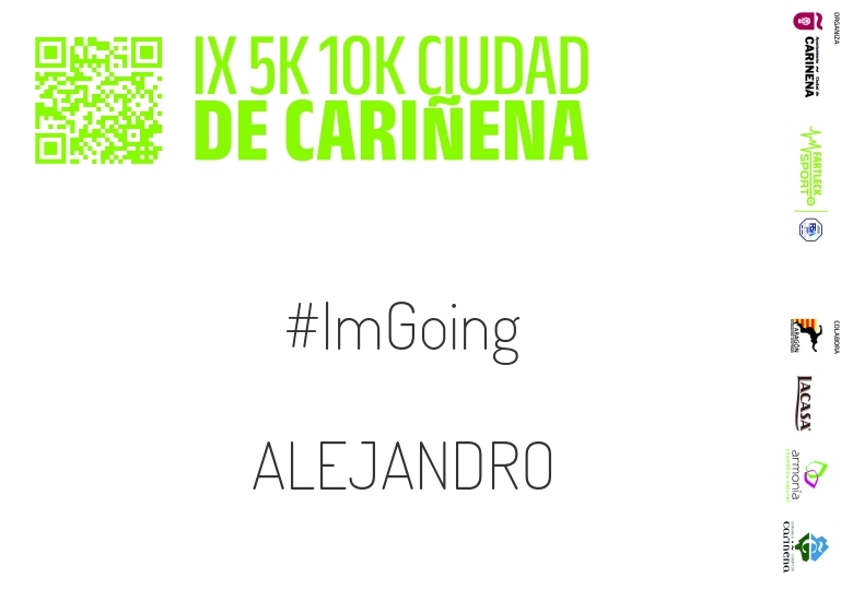 #YoVoy - ALEJANDRO (IX 5K 10K CIUDAD DE CARIÑENA 2024)