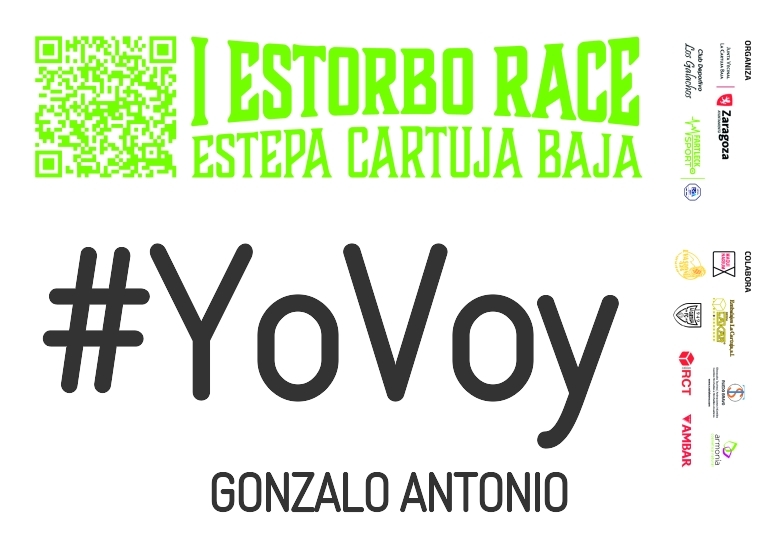 #YoVoy - GONZALO ANTONIO (I ESTORBO RACE ESTEPA CARTUJA BAJA 2025)