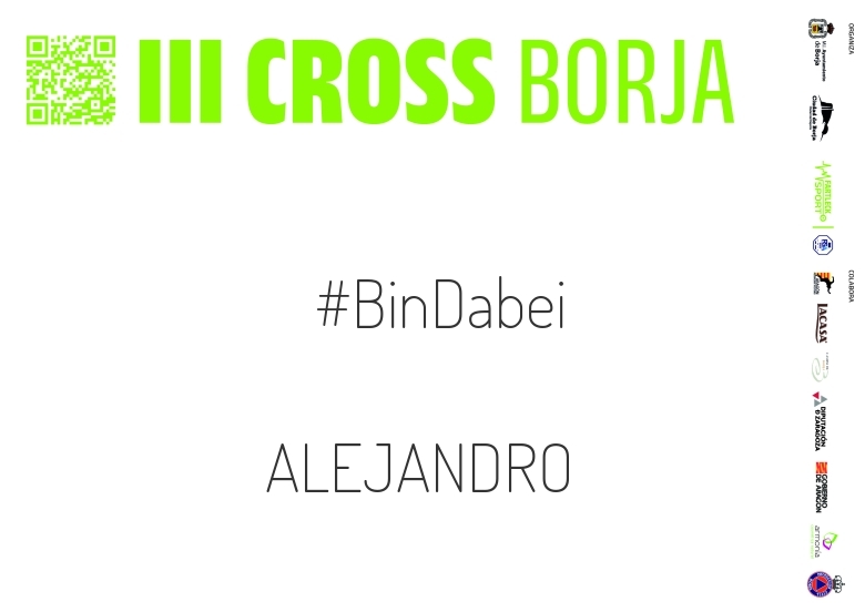 #YoVoy - ALEJANDRO (III CROSS DE BORJA 2024)