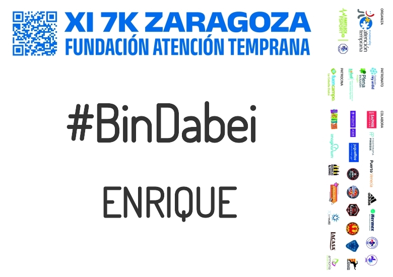 #YoVoy - ENRIQUE (XI 7K FUNDACIÓN ATENCIÓN TEMPRANA)