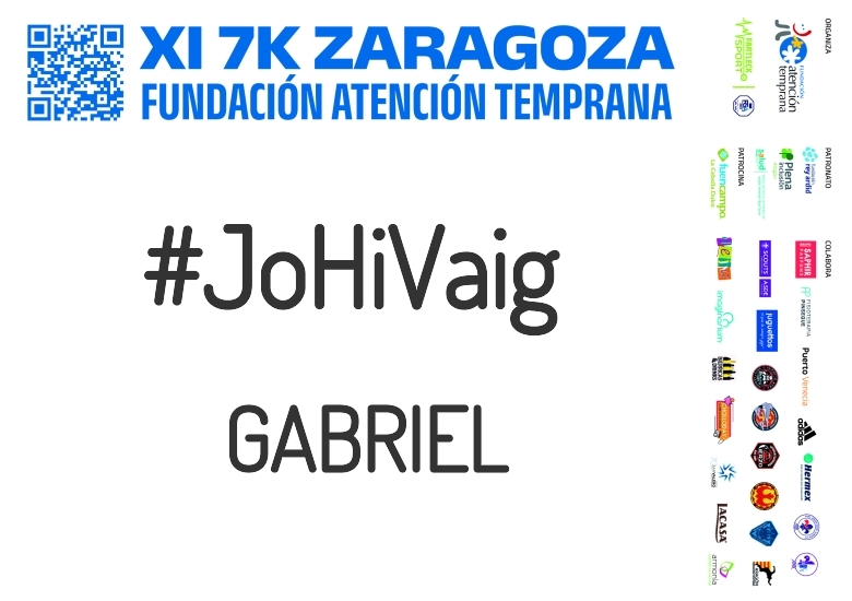 #YoVoy - GABRIEL (XI 7K FUNDACIÓN ATENCIÓN TEMPRANA)