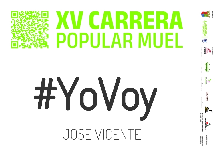 #YoVoy - JOSE VICENTE (XV CARRERA POPULAR MUEL 2025)