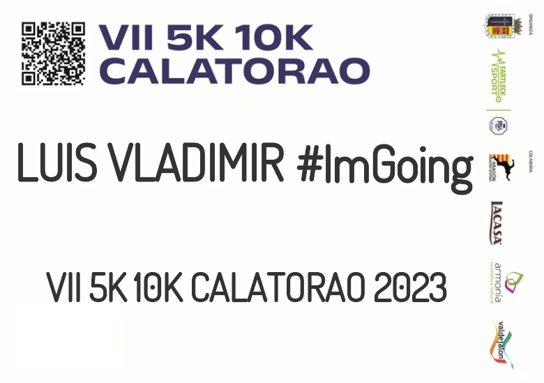 #JoHiVaig - LUIS VLADIMIR (VII 5K 10K CALATORAO 2023)