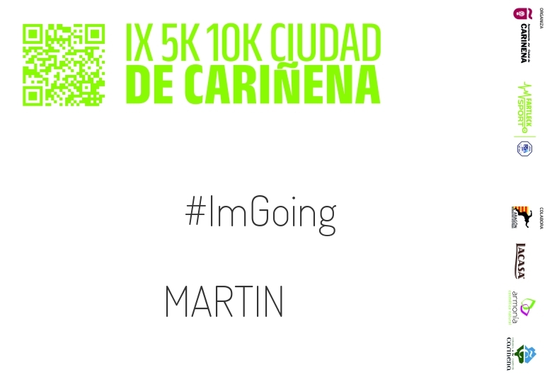 #YoVoy - MARTIN (IX 5K 10K CIUDAD DE CARIÑENA 2024)