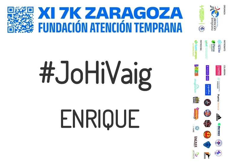 #YoVoy - ENRIQUE (XI 7K FUNDACIÓN ATENCIÓN TEMPRANA)