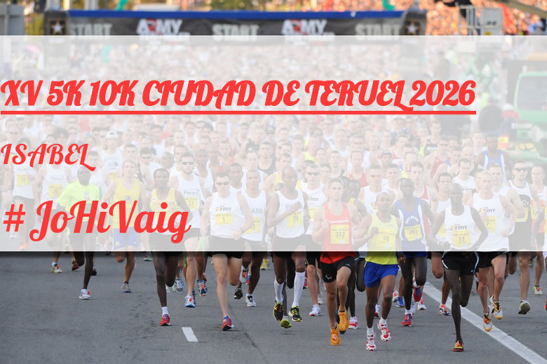 #YoVoy - ISABEL (XV 5K 10K CIUDAD DE TERUEL 2026)