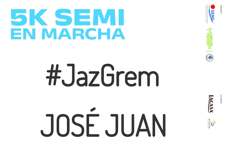 #EuVou - JOSÉ JUAN (5K SEMI EN MARCHA 2023)