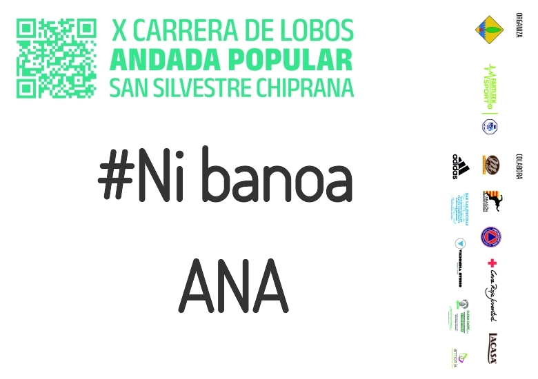 #YoVoy - ANA (X CARRERA LOBOS CHIPRANA 2023)