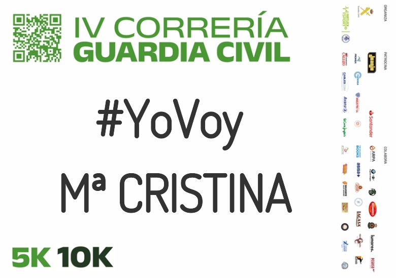 #YoVoy - Mª CRISTINA (IV CORRERÍA GUARDIA CIVIL ZARAGOZA 2023)
