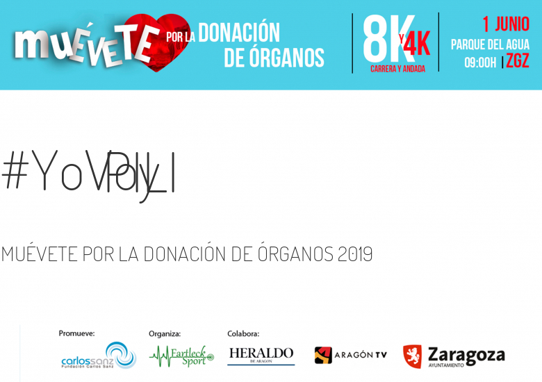 #YoVoy - PILI (MUÉVETE POR LA DONACIÓN DE ÓRGANOS 2019)