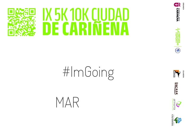#YoVoy - MAR (IX 5K 10K CIUDAD DE CARIÑENA 2024)