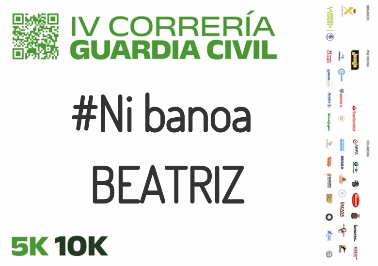 #YoVoy - BEATRIZ (IV CORRERÍA GUARDIA CIVIL ZARAGOZA 2023)