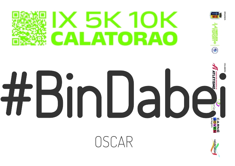 #YoVoy - OSCAR (IX 5K 10K CALATORAO 2025)