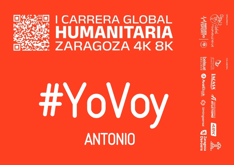 #YoVoy - ANTONIO (I CARRERA GLOBAL HUMANITARIA 4K 8K 2025)