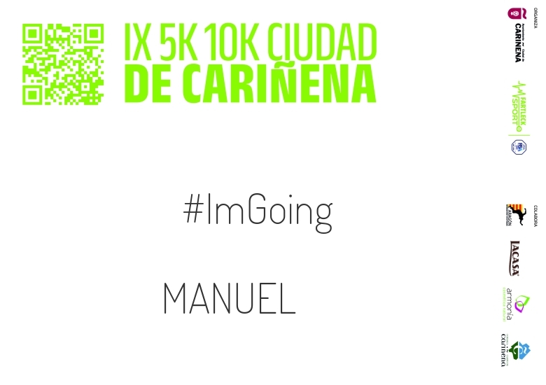 #YoVoy - MANUEL (IX 5K 10K CIUDAD DE CARIÑENA 2024)