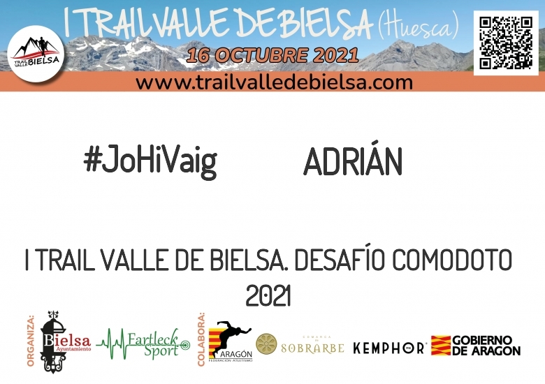 #ImGoing - ADRIÁN (I TRAIL VALLE DE BIELSA. DESAFÍO COMODOTO 2021)
