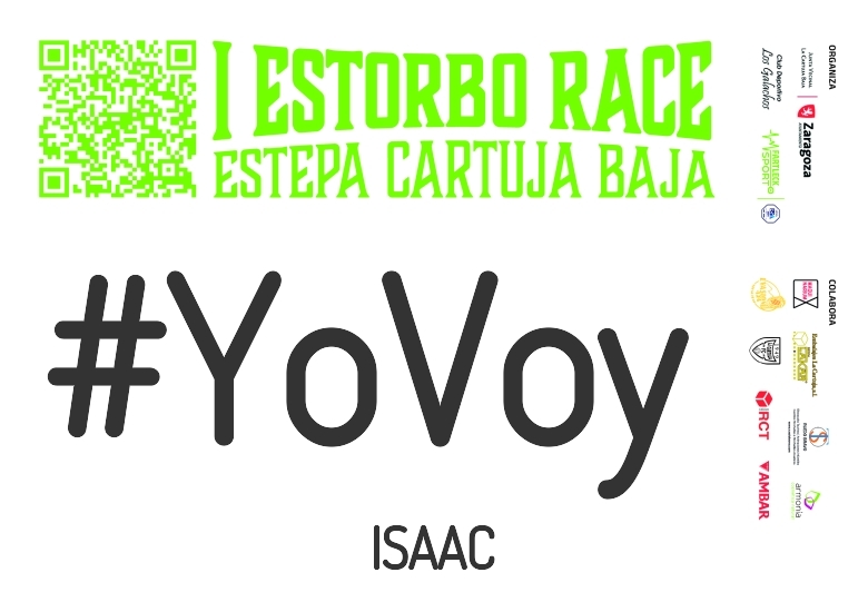 #YoVoy - ISAAC (I ESTORBO RACE ESTEPA CARTUJA BAJA 2025)