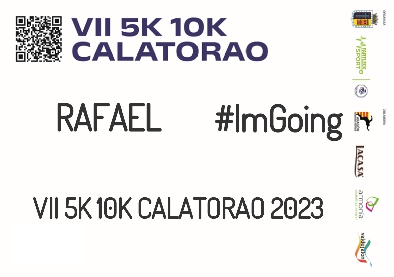 #YoVoy - RAFAEL (VII 5K 10K CALATORAO 2023)