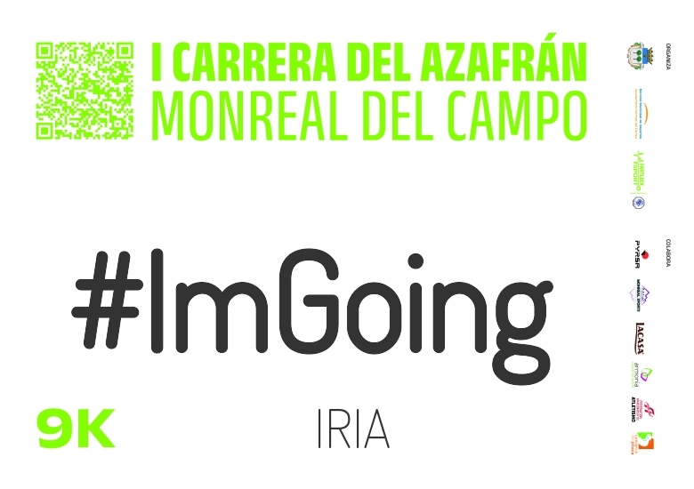 #EuVou - IRIA (CARRERA DEL AZAFRAN MONREAL DEL CAMPO 2024)