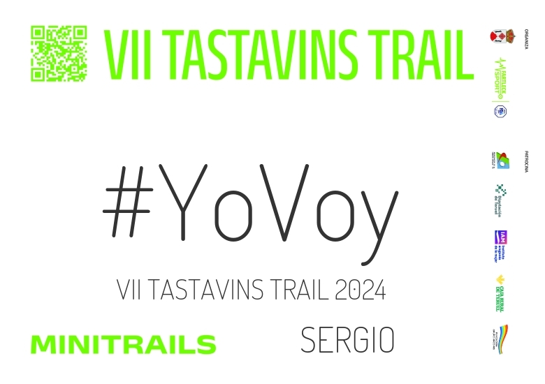 #YoVoy - SERGIO (VII TASTAVINS TRAIL 2024)